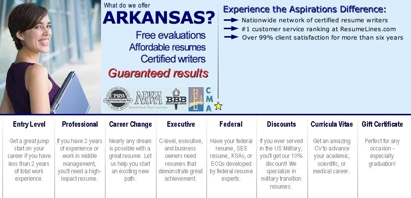 arkansas resume writer writers