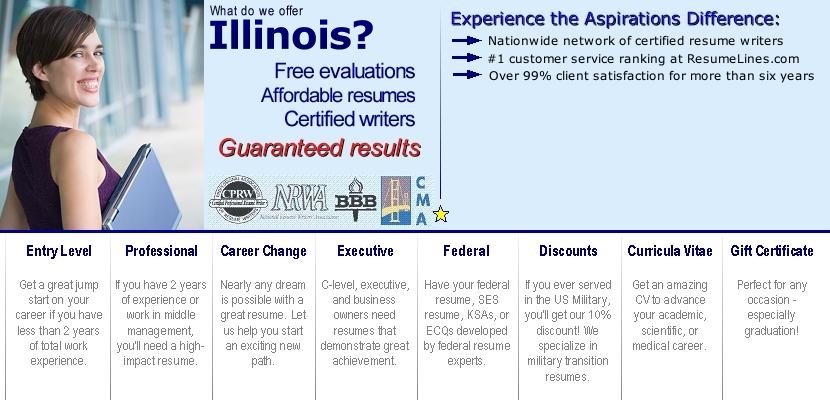 illinois resume writer writers