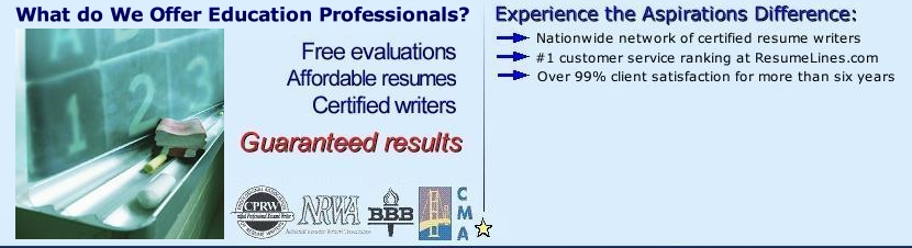 resume writing services