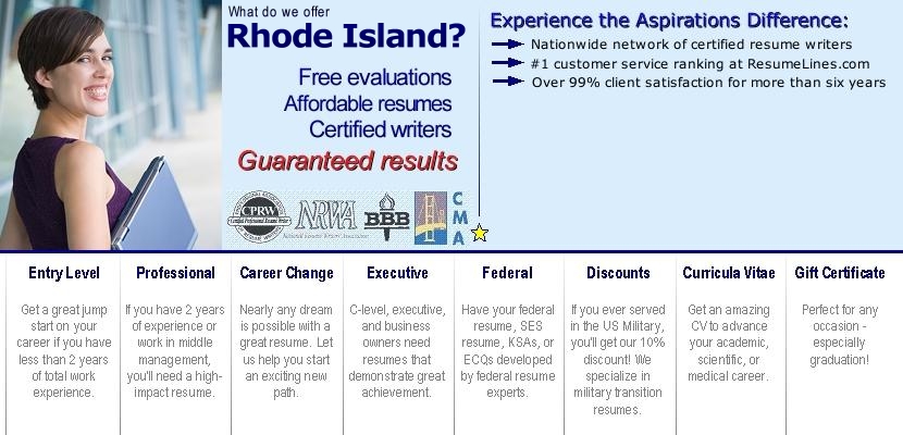 rhode island resume writer writers