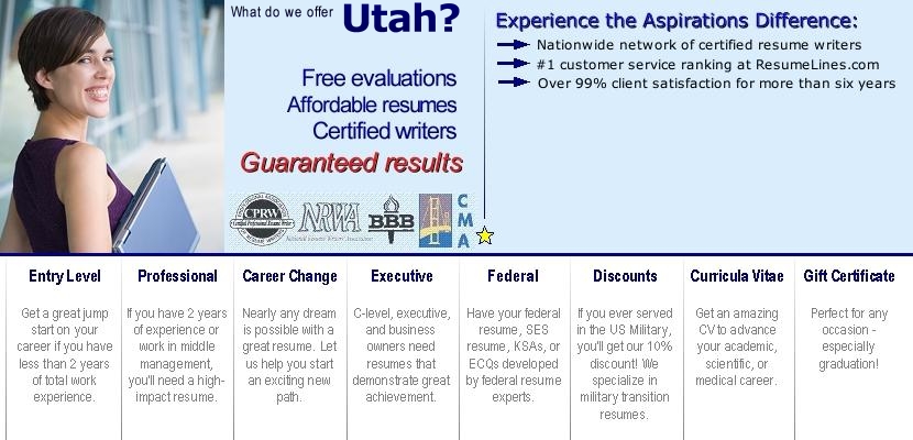 utah resume writers